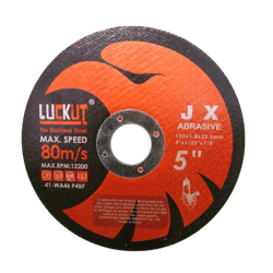 Luckut 5′′ Cutting Disc 125mm x 1mm – 100 Pack buy 1B get 1 grinding disc